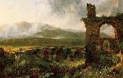Thomas Cole View near Tivoli oil painting reproduction